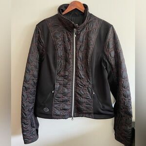 HARLEY DAVIDSON-Women's Heated BTC 12V Quilted Jacket size medium
